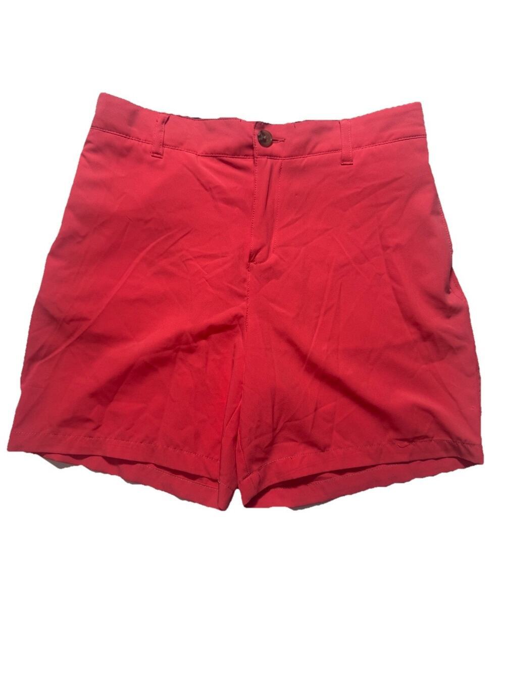 Crown & Ivy Motion Flex Girls Golf Shorts Pink Size 14 Stretch Performance